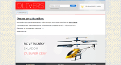 Desktop Screenshot of olivers.sk